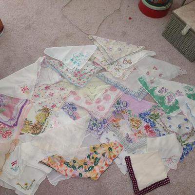 YOU CAN NEVER HAVE TOO MANY HANKIES!
