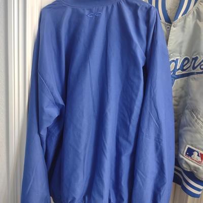 LA DODGERS STARTER JACKET AND PULLOVER SHIRT (XL)