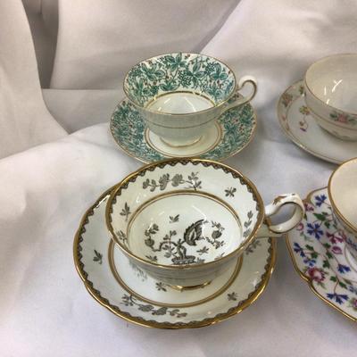 Tea Cup and Saucer Lot