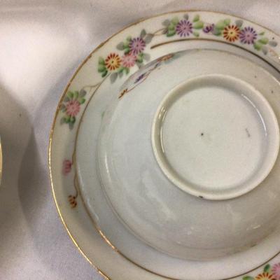 Tea Cup and Saucer Lot