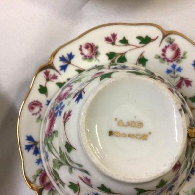 Tea Cup and Saucer Lot