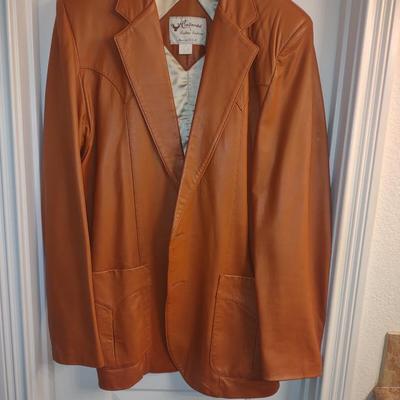 MEN'S CONTINENTAL LEATHER COAT