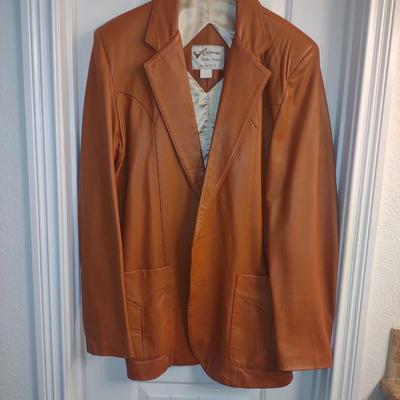 MEN'S CONTINENTAL LEATHER COAT