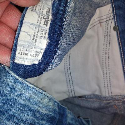 MENS WRANGLER / CINCH JEANS 35 & 36x34
