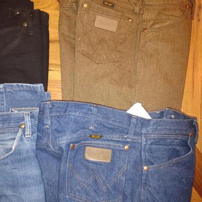 MENS WRANGLER / CINCH JEANS 35 & 36x34