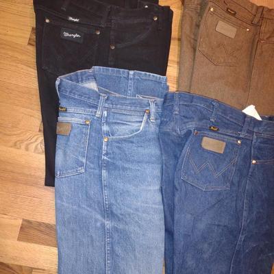 MENS WRANGLER / CINCH JEANS 35 & 36x34