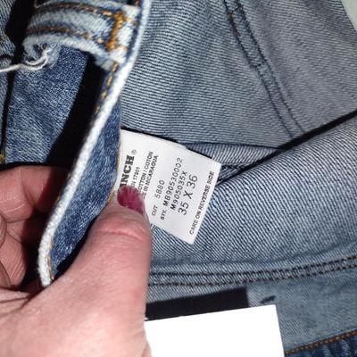 MEN'S JEANS 36 X 34 AND 35 X 36