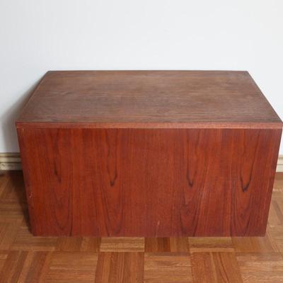 Vintage Solid Trunk on Wheels