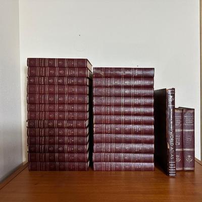 Complete 1964 Encyclopedia Britannica Full Set w/ Index, Dictionaries & Atlas