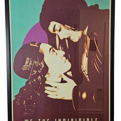 2017 Rare Shepard Fairey " WE THE INDIVISIBLE " Print, Signed, 18 X 24