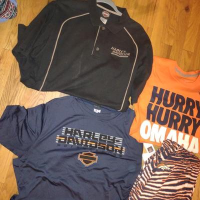 HARLEY AND BRONCOS COMFY CLOTHES