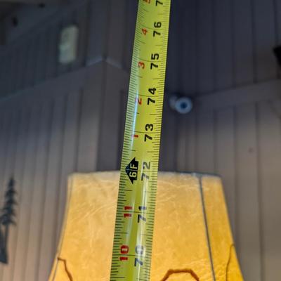Stunning Natural Elk antler floor lamp, excellent condition for age and use