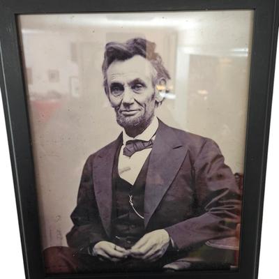 1865 Colonial Photo of founding Father Abraham Lincoln