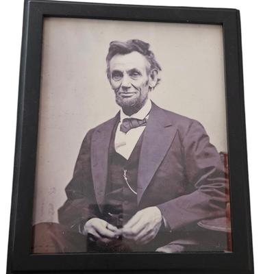 1865 Colonial Photo of founding Father Abraham Lincoln