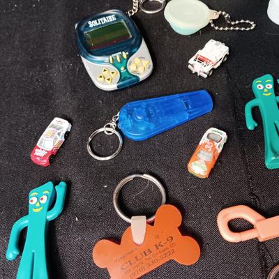KEYCHAINS, MINIATURES AND AN ELVIS LIGHTER