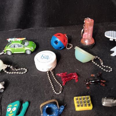 KEYCHAINS, MINIATURES AND AN ELVIS LIGHTER