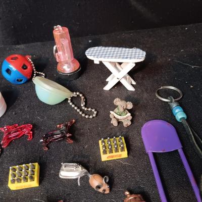 KEYCHAINS, MINIATURES AND AN ELVIS LIGHTER