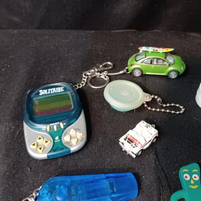 KEYCHAINS, MINIATURES AND AN ELVIS LIGHTER