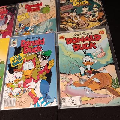 6 DONALD DUCK COMIC BOOKS