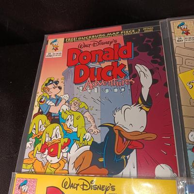 6 DONALD DUCK COMIC BOOKS