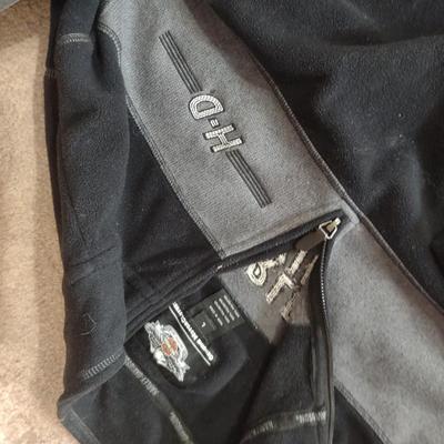 HARLEY-DAVIDSON HOODIE, HD SWEATER, TWO HARLEY BASEBALL CAPS