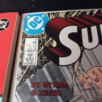 THICK SUPERMAN COMIC BOOK AND 2 OTHER COMIC BOOKS