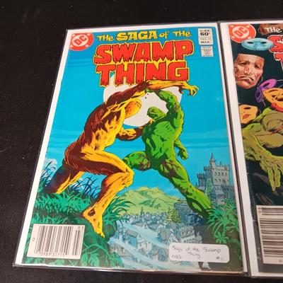 2 SWAMP THING COMIC BOOKS