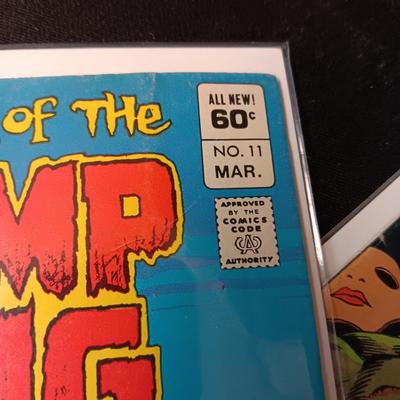2 SWAMP THING COMIC BOOKS