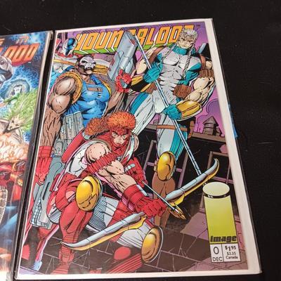 2 YOUNG BLOOD COMIC BOOKS