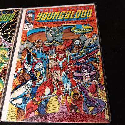 2 YOUNG BLOOD COMIC BOOKS
