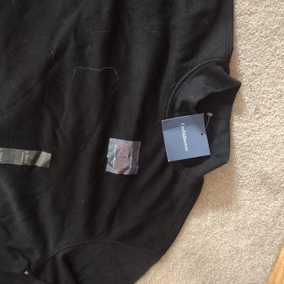 MEN'S SLEEPWEAR, TWO NEW T-SHIRTS, NEW SOCKS, UNDER ARMOUR BREIFS AND MORE