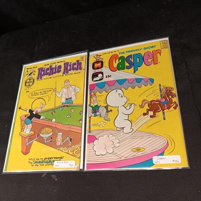 RICHIE RICH AND CASPER COMIC BOOKS