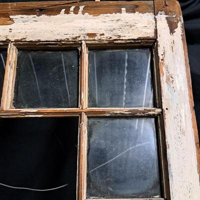 Antique Divided Glass Window (1020CL-SD)