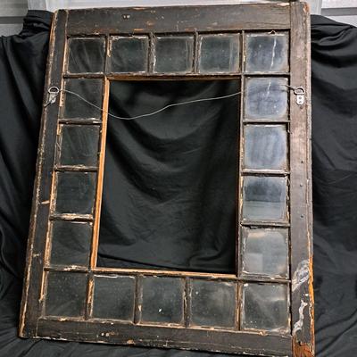 Antique Divided Glass Window (1020CL-SD)