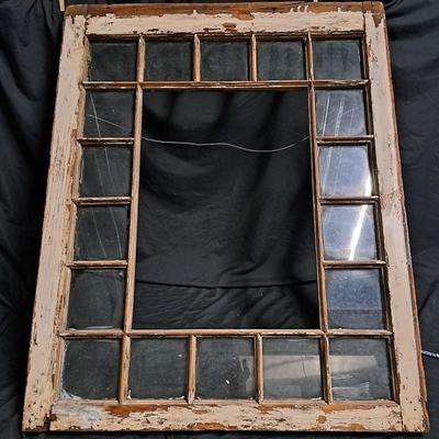 Antique Divided Glass Window (1020CL-SD)