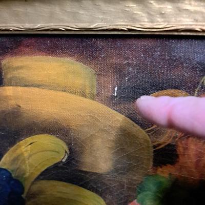 Antique Fruit Still Life Oil Painting (1020CL-SD).