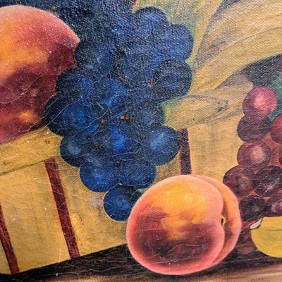 Antique Fruit Still Life Oil Painting (1020CL-SD).