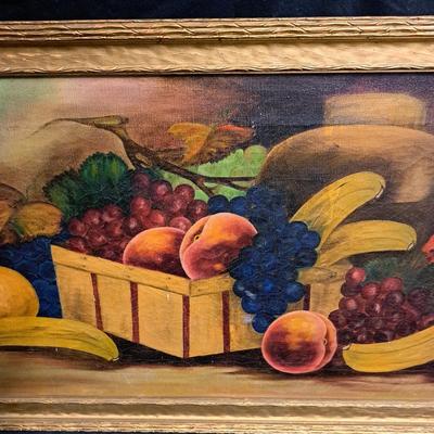 Antique Fruit Still Life Oil Painting (1020CL-SD).