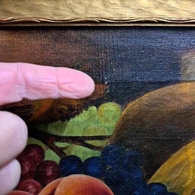 Antique Fruit Still Life Oil Painting (1020CL-SD).