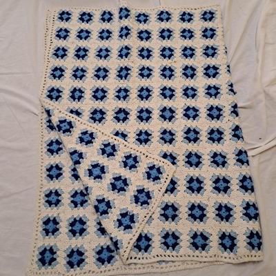 Collection of Hand-Knitted Throws (1050-SD)