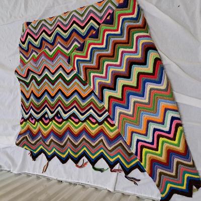 Collection of Hand-Knitted Throws (1050-SD)