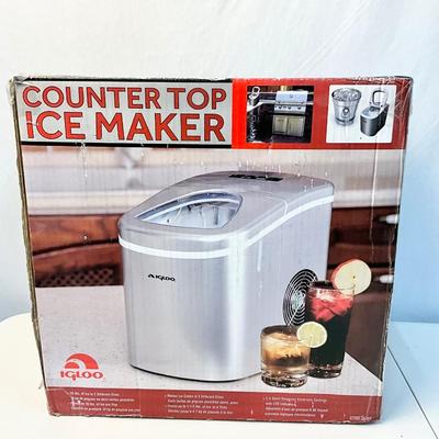 Lot R 408 NIB Igloo Counter Top Ice Maker