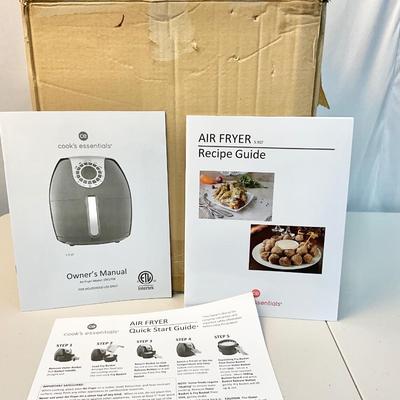 Lot R 410 NIB Cook’s Essentials Air Fryer