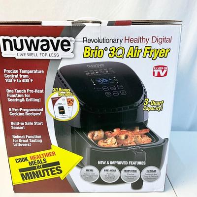 Lot R 411 Nuwave Brio 3 Qt. Air Fryer