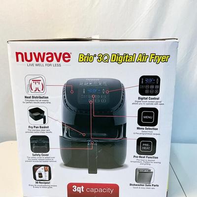 Lot R 411 Nuwave Brio 3 Qt. Air Fryer