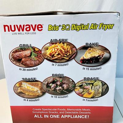 Lot R 411 Nuwave Brio 3 Qt. Air Fryer