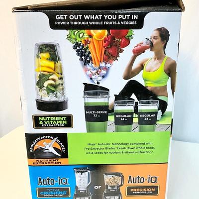 Lot R 413 NIB Auto-IQ Ninja Nutrition & Blender