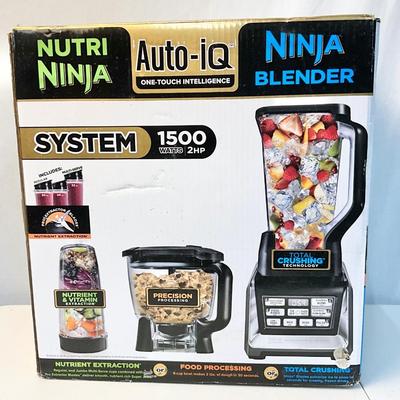 Lot R 413 NIB Auto-IQ Ninja Nutrition & Blender
