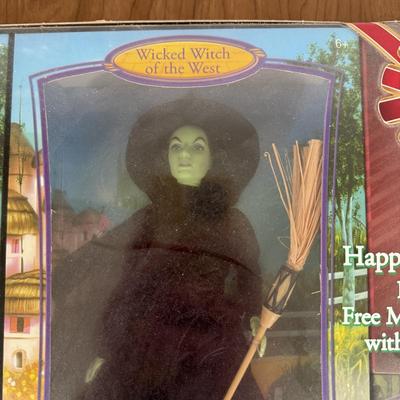 LOT 2A: 2006 Mattel Barbie Collector Pink Label Wizard of Oz Gift Set NRFB- Wicked Witch of the West, Glinda the Good Witch & Lullaby...