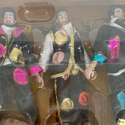 LOT 3A: 2000 All Entertainment Inc. N'SYNC On Tour 2000 Collectible Marionettes NRFB